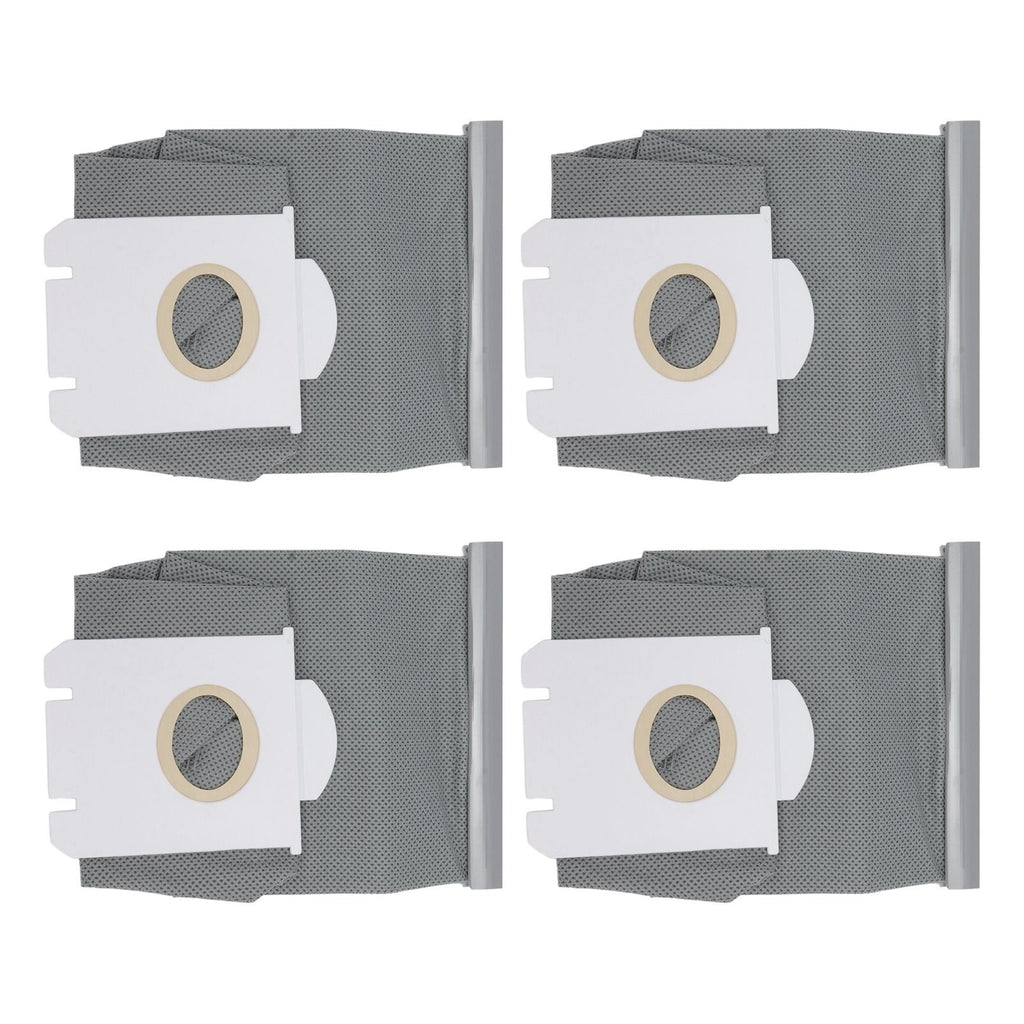 4 Pieces Vacuum Cleaner Dust Bags Replacement Non Woven Fabric Dust Collection Bag for Philips FC9071 FC8134 FC8613 FC8614