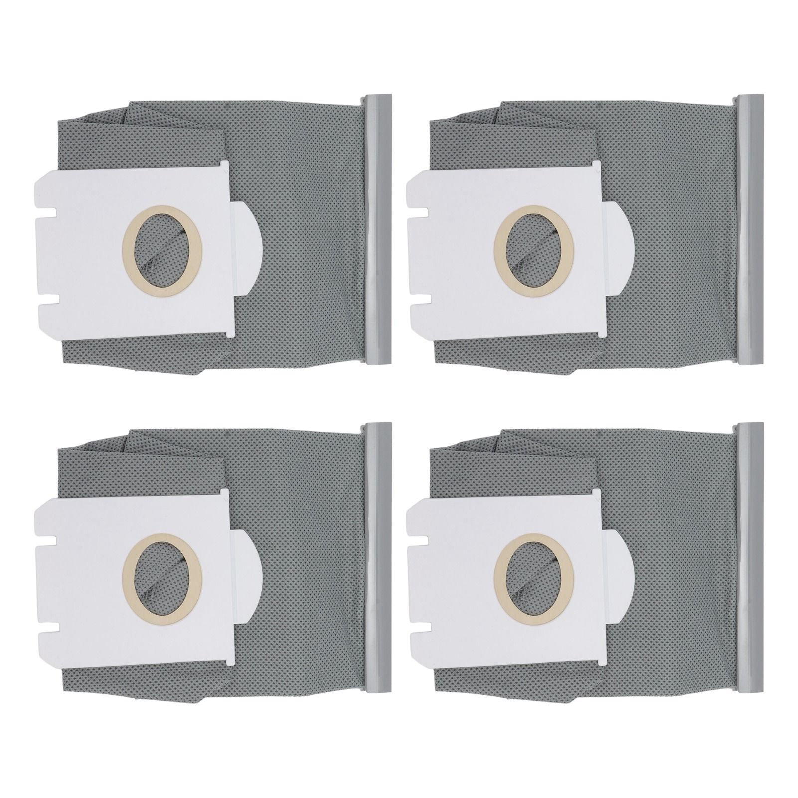 4 Pieces Vacuum Cleaner Dust Bags Replacement Non Woven Fabric Dust Collection Bag for Philips FC9071 FC8134 FC8613 FC8614