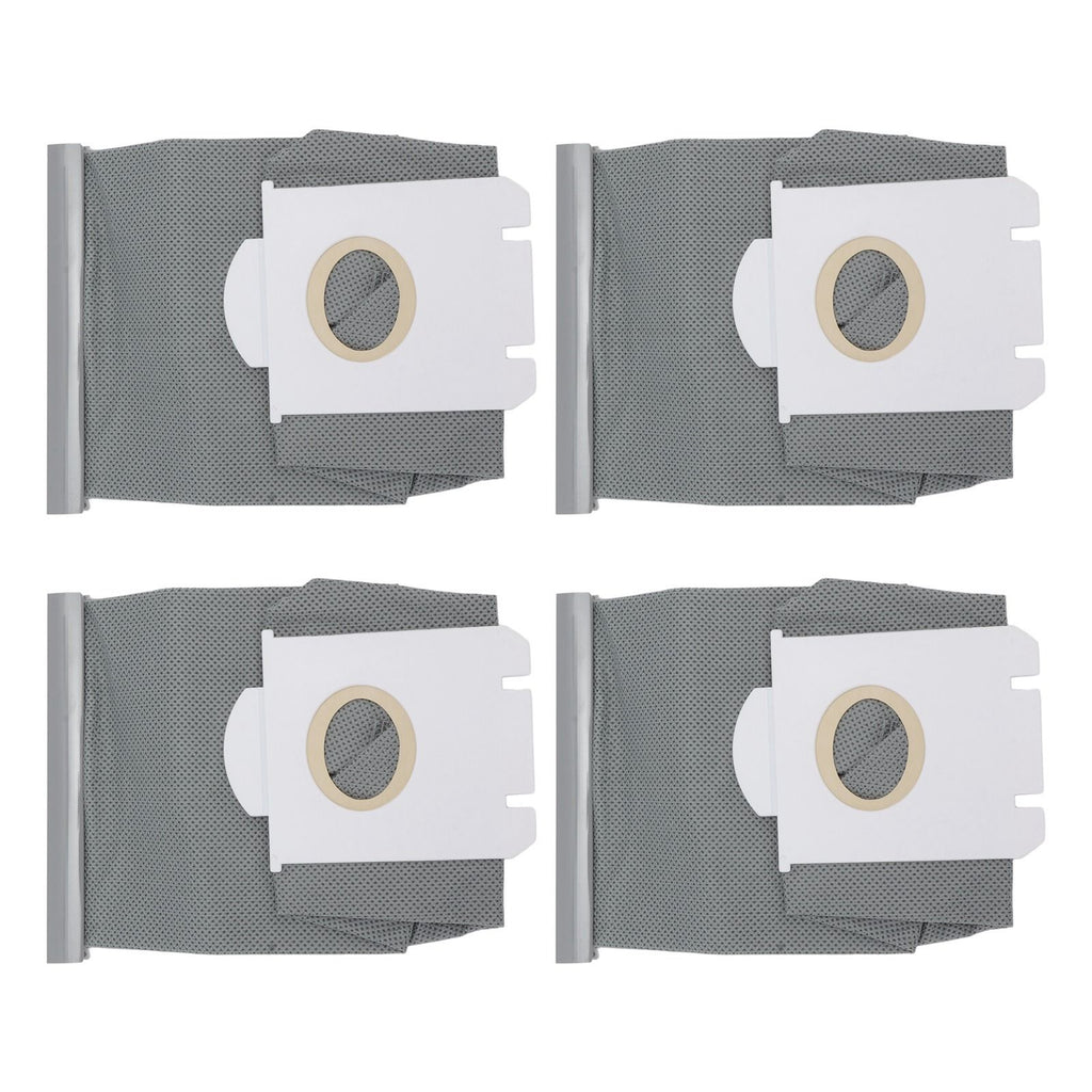 4 Pieces Vacuum Cleaner Dust Bags Replacement Non Woven Fabric Dust Collection Bag for Philips FC9071 FC8134 FC8613 FC8614