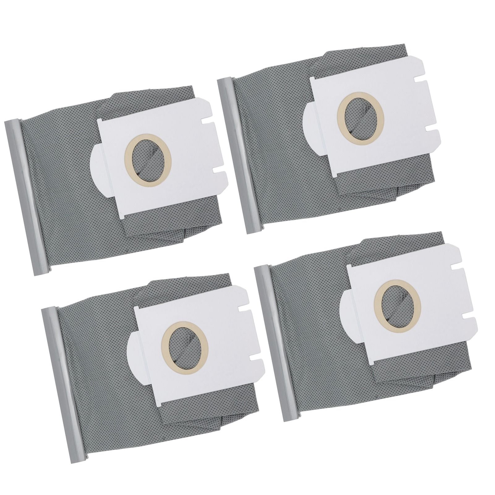 4 Pieces Vacuum Cleaner Dust Bags Replacement Non Woven Fabric Dust Collection Bag for Philips FC9071 FC8134 FC8613 FC8614