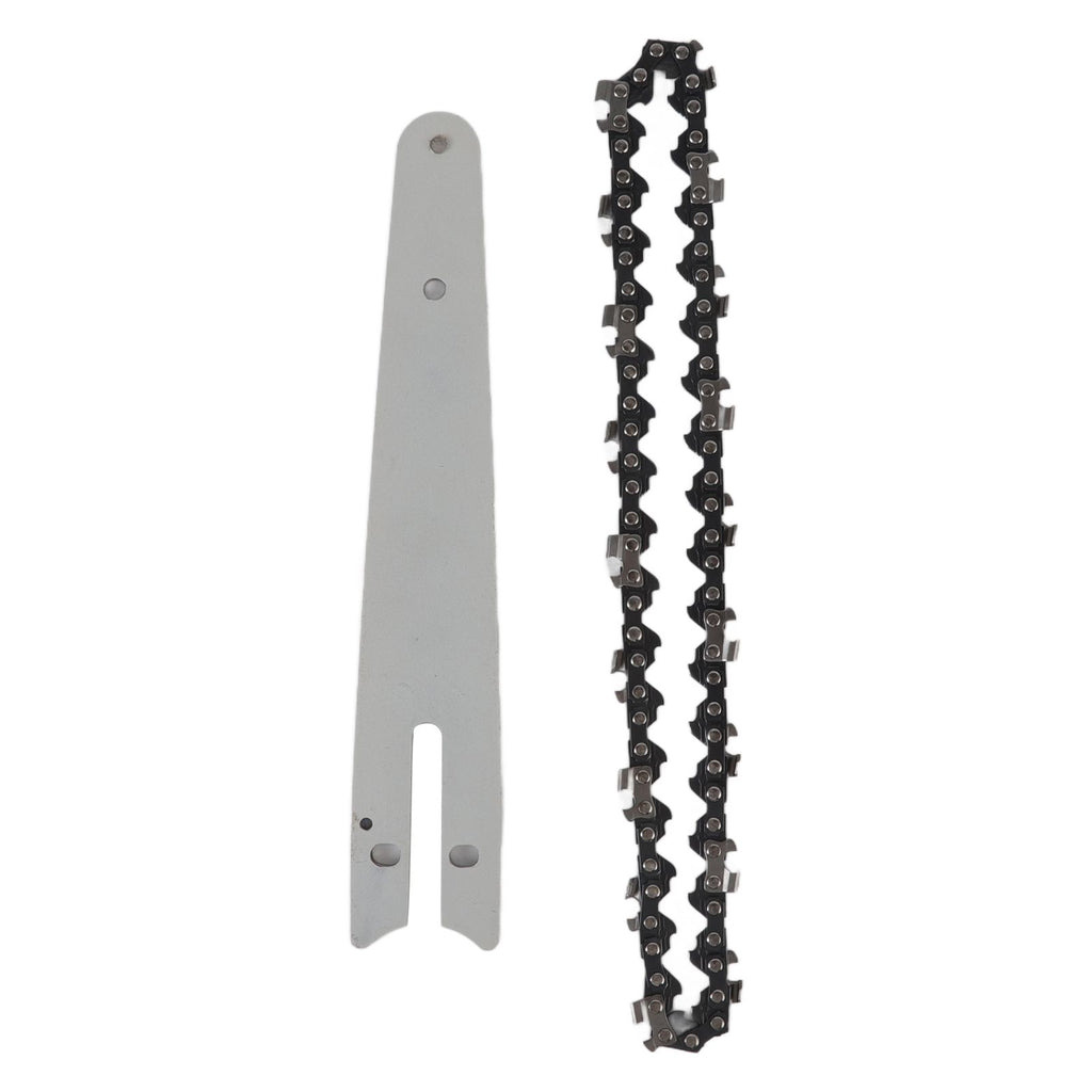 6 Inch Chains Replacement and 6 Inch Chainsaw Guide Plate for Electric Saw Parts Wood Cutting Accessories