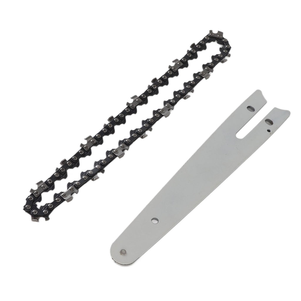 6 Inch Chains Replacement and 6 Inch Chainsaw Guide Plate for Electric Saw Parts Wood Cutting Accessories
