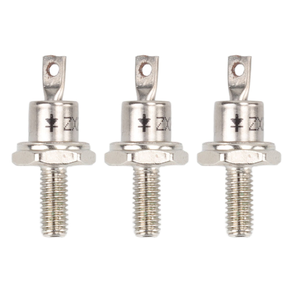3PCS Rectifier Diode Spiral 25A Iron High Hardness Spiral Rectifier Module Replacement for Generator Cathode