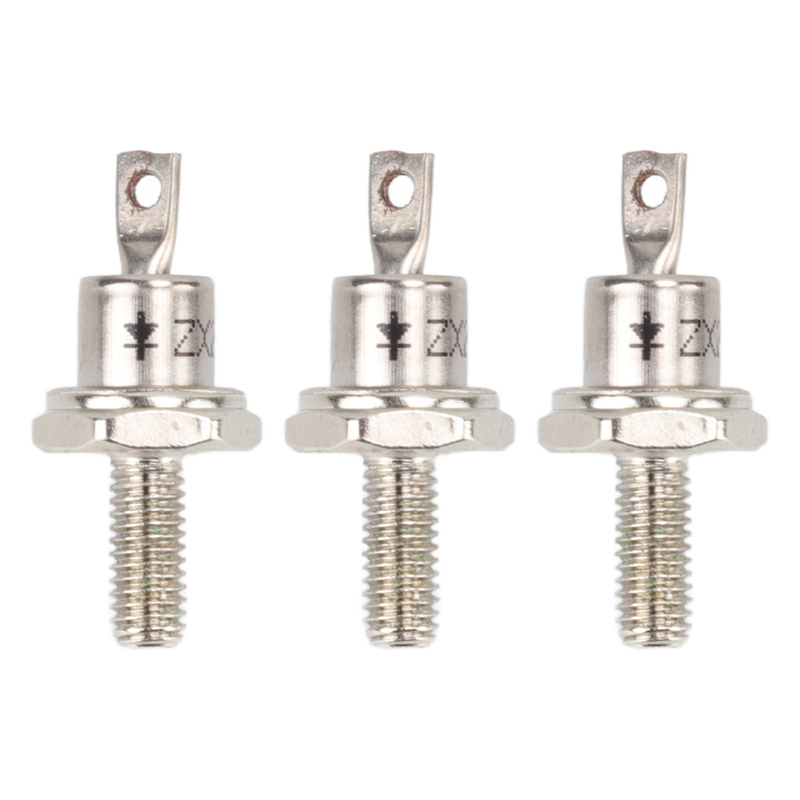 3PCS Rectifier Diode Spiral 25A Iron High Hardness Spiral Rectifier Module Replacement for Generator Cathode