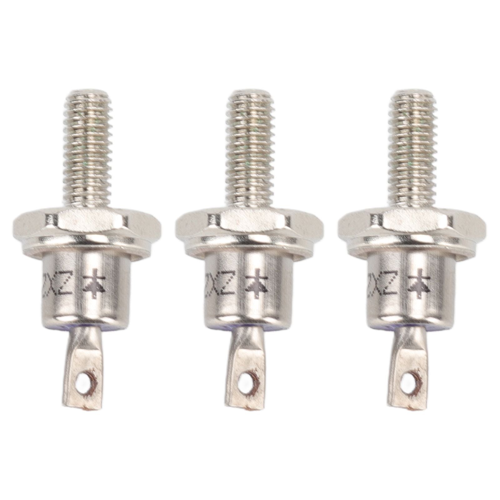 3PCS Rectifier Diode Spiral 25A Iron High Hardness Spiral Rectifier Module Replacement for Generator Cathode