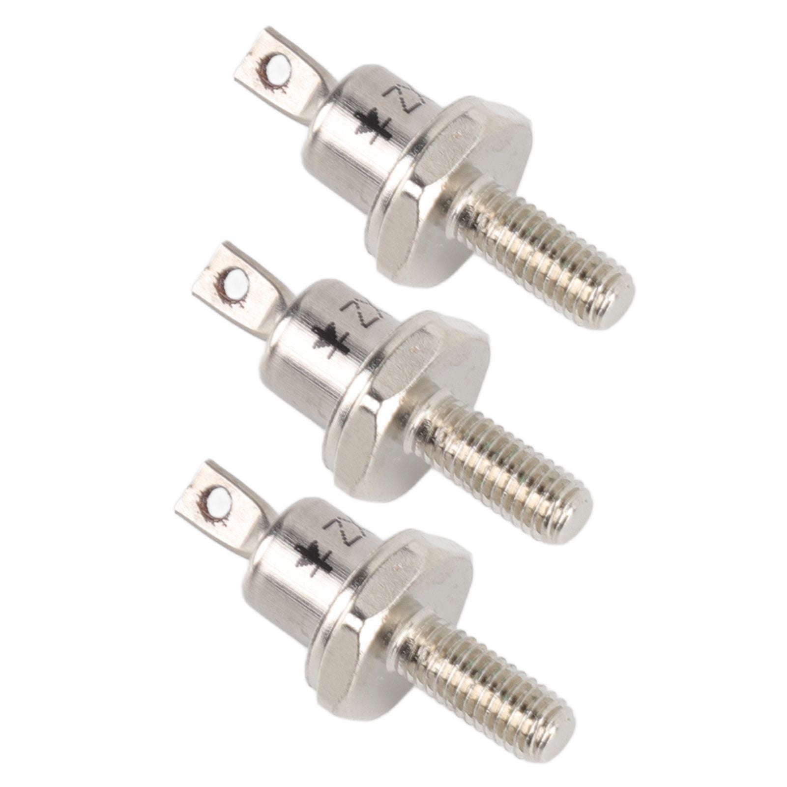 3PCS Rectifier Diode Spiral 25A Iron High Hardness Spiral Rectifier Module Replacement for Generator Cathode