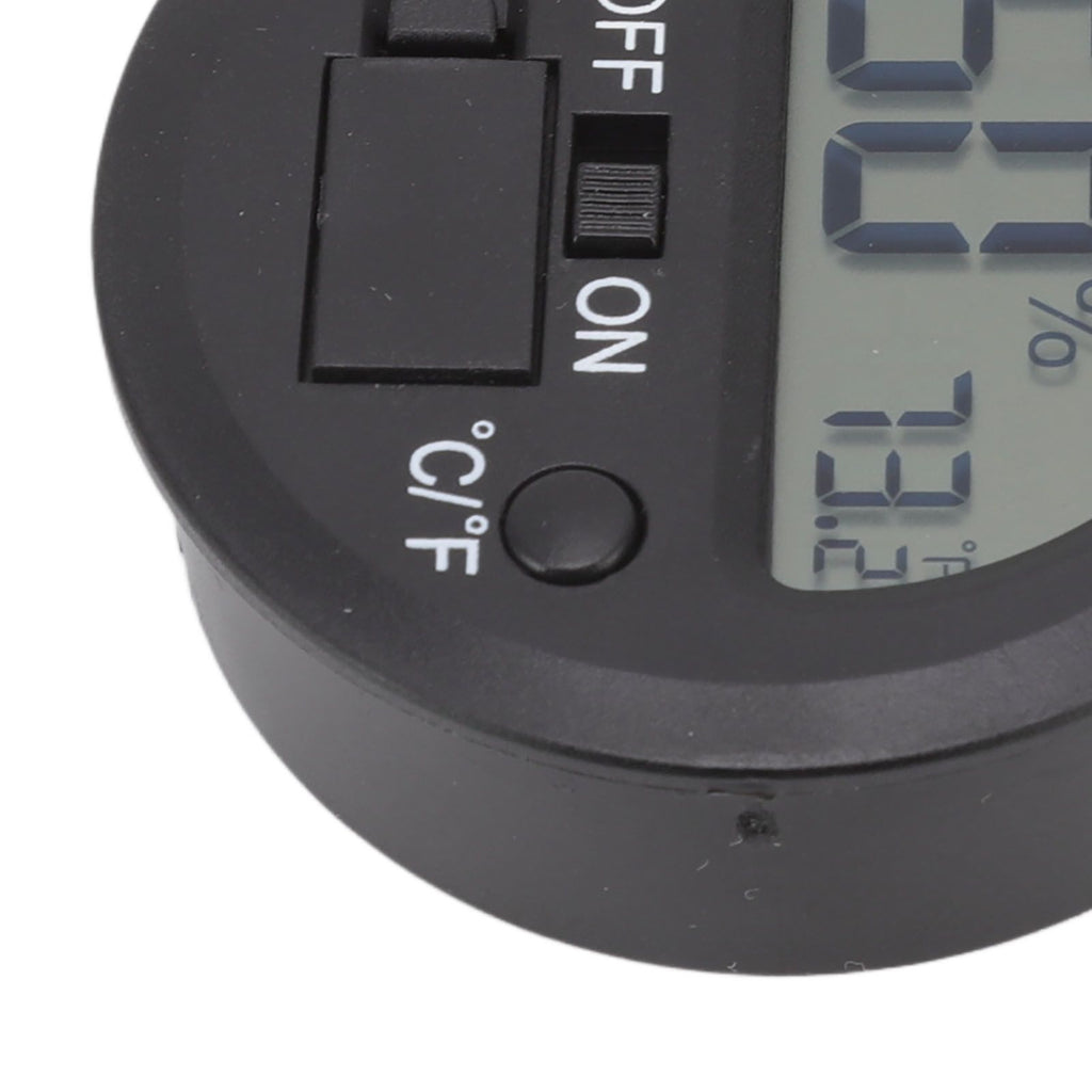 Temperature Humidity Meter Portable Round Embedded Electronic Digital Display Temperature Humidity Gauge