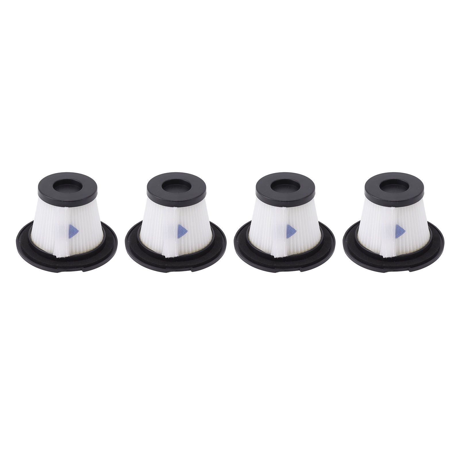 4pcs Vacuum Cleaner Replacement Filters Washable Vacuum Filter Detachable Vacuum Cleaner Filter Accessory for Moosoo K17 for INSE N6s