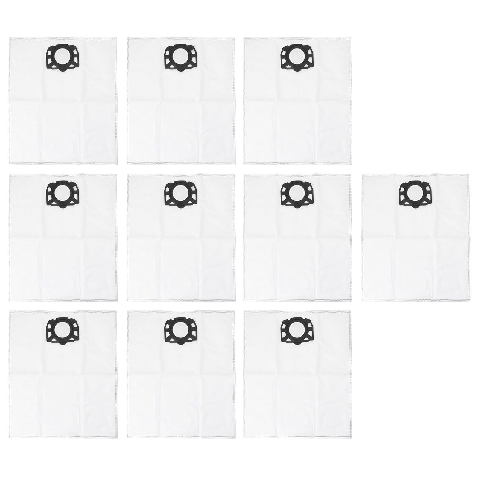 10pcs Vacuum Cleaner Dust Bags Non Woven FabricPortable Cleaner Dust Collection Bag for Karcher MV4 MV5 MV6 WD4 WD5 WD6