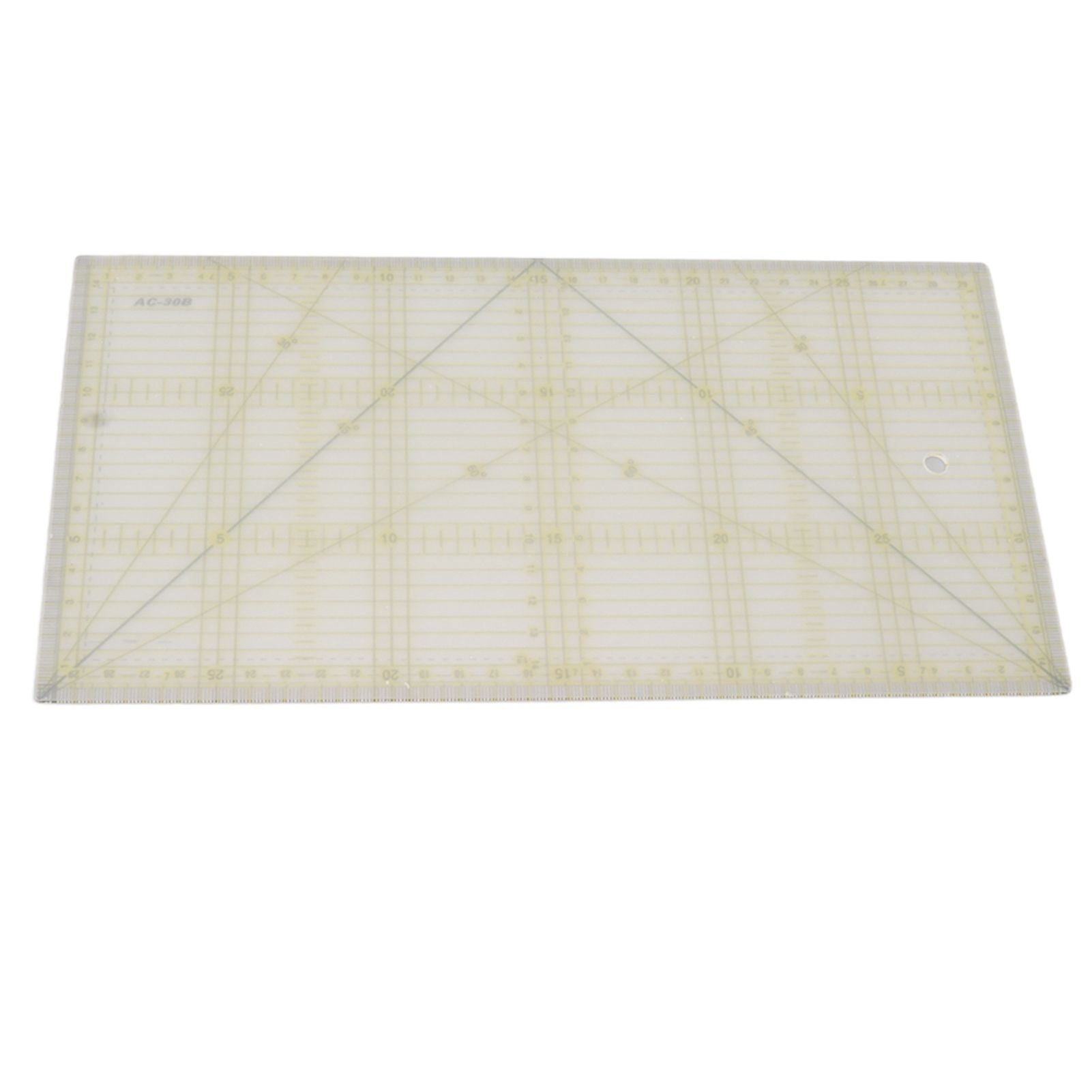 Acrylic Quilt Ruler DIY Precise Scale Transparent Quilting Ruler for Sewing Measuring Patchwork
