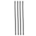 4 Pcs Gooseneck Lamp Hose Aluminium 10mm Caliber Flexible Table Desk Lamp Hose Lighting Fittings 40cm