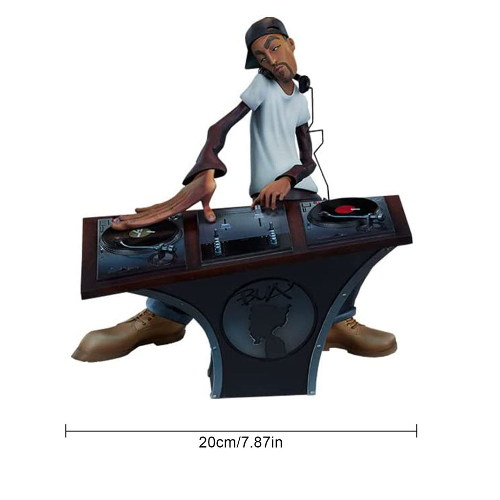 Hip Hop Figure Model Ornament Resin 20 x 12 x 12cm Hip Hop Sculpture