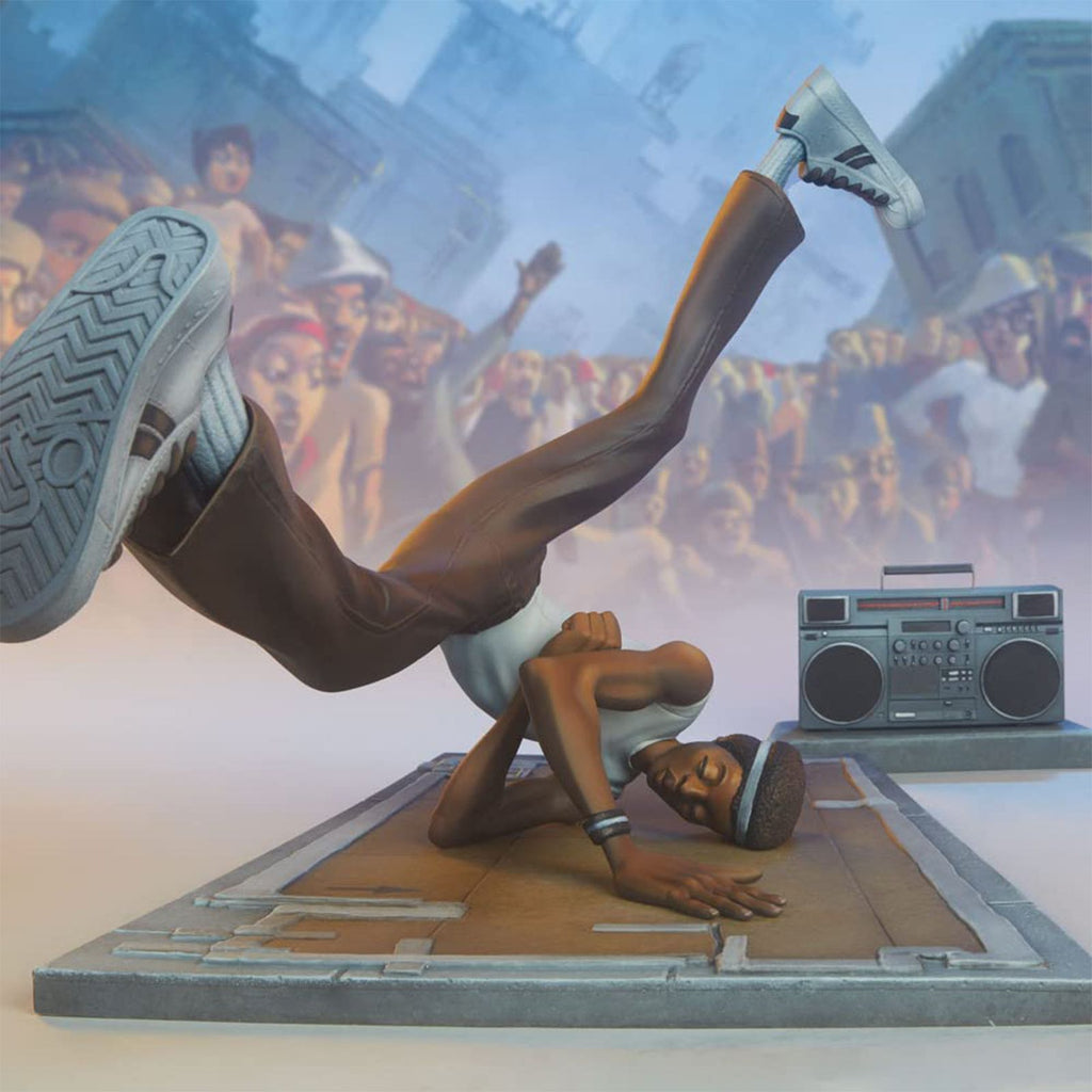 Hip Hop Figure Model Ornament Resin 20 x 12 x 12cm Hip Hop Sculpture