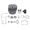 48mm Cylinder Piston Ring Kit with Gasket Bearing Intake Manifold for Husqvarna 365 372 372XP Chainsaw Parts