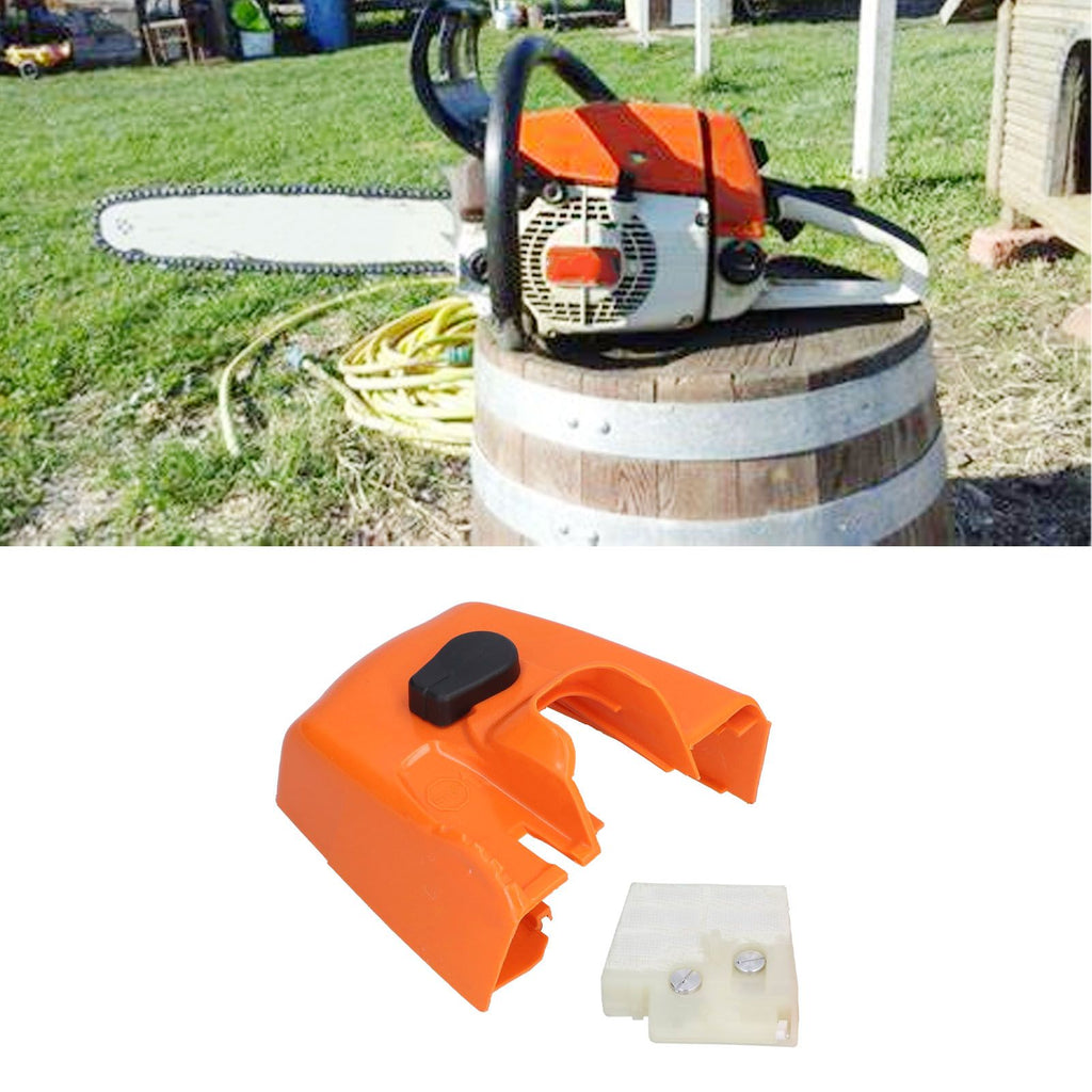 Air Filter with Cover Assembly Replacement 1121 140 1915 Fit for STIHL 024 026 MS240 MS260 Chainsaw