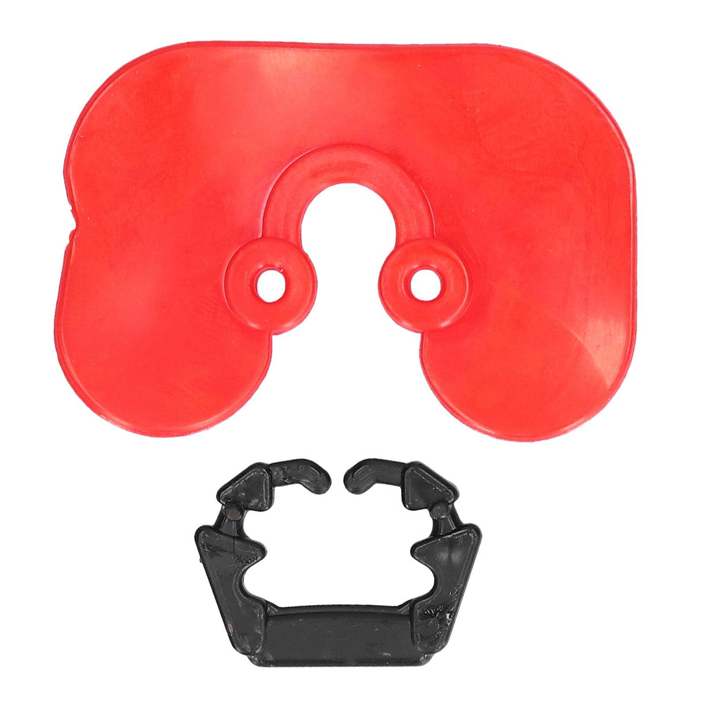 100Set Chicken Eye Glasses with Plugs Anti Pecking Chicken Peeper Blinders Poultry Farm EquipmentM