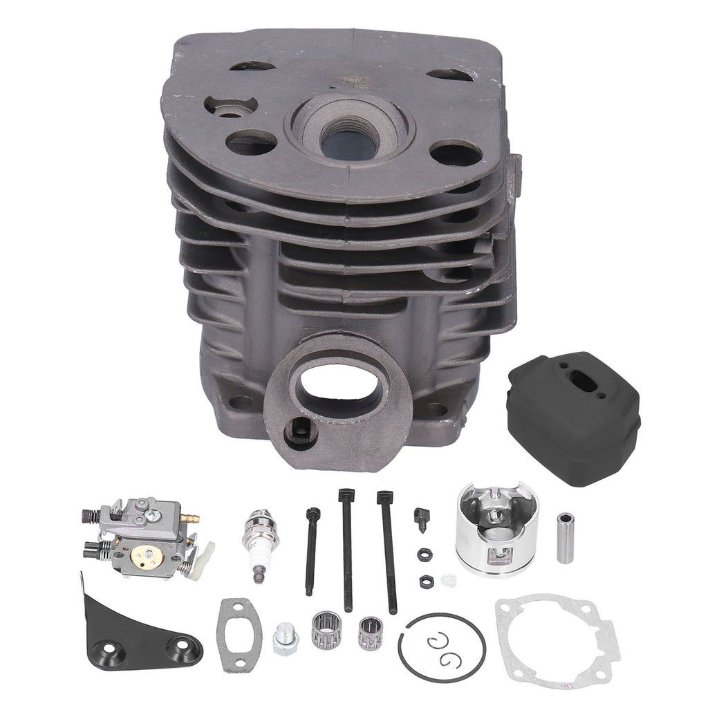 46mm Cylinder Piston Carburetor Spark Plug Gasket Set Replacement Fit for Husqvarna 55 51 Chainsaw