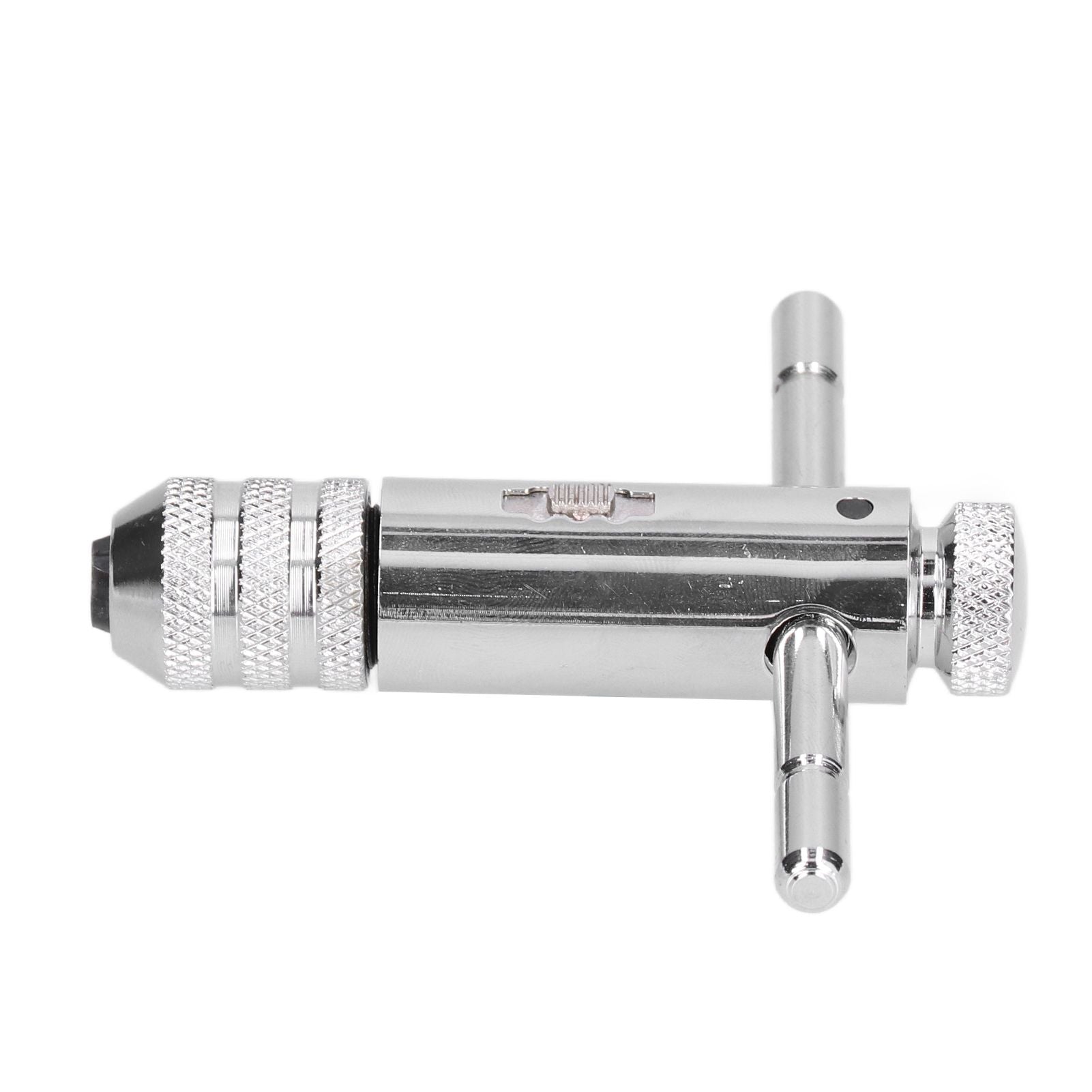 Ratchet Tap Wrench Rigid Hold 3 Positions Gear Box Adjustable Various Tap Sizes T Handle Tap Wrench for Faucet Reamer
