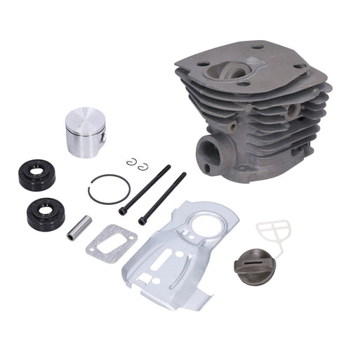 44mm Cylinder Piston Oil Seal Top End Rebuild Kit 503869971 Replacement for Husqvarna 340 345 350 Chain Saw