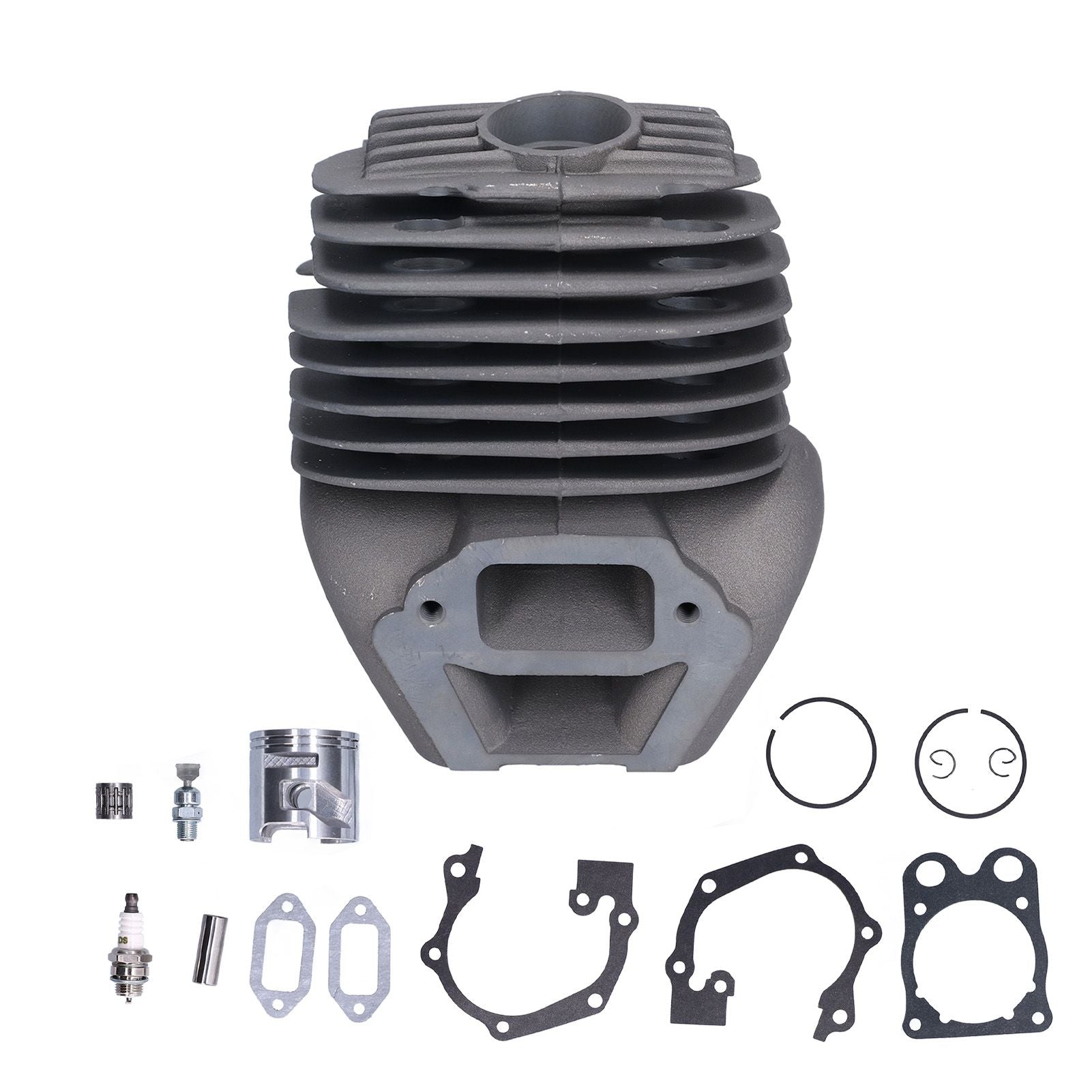 Cylinder Piston Kit 51mm 2in Cylinder Piston Gasket Replacement for Husqvarna K750 K760 Concrete Saw 520 75 73 02