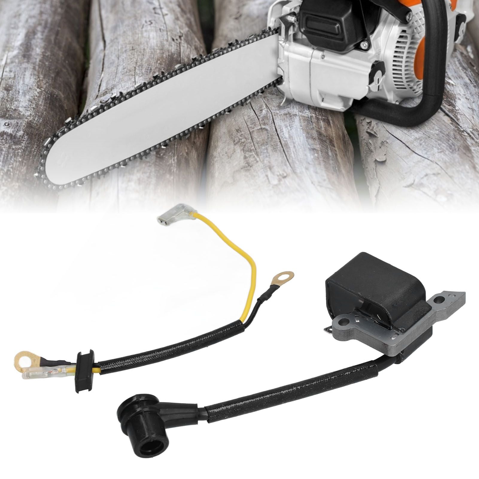 Ignition Coil Steel Rubber Automotive Ignition Coil Packs for Poulan 2200 2500 2600 Chain Saw