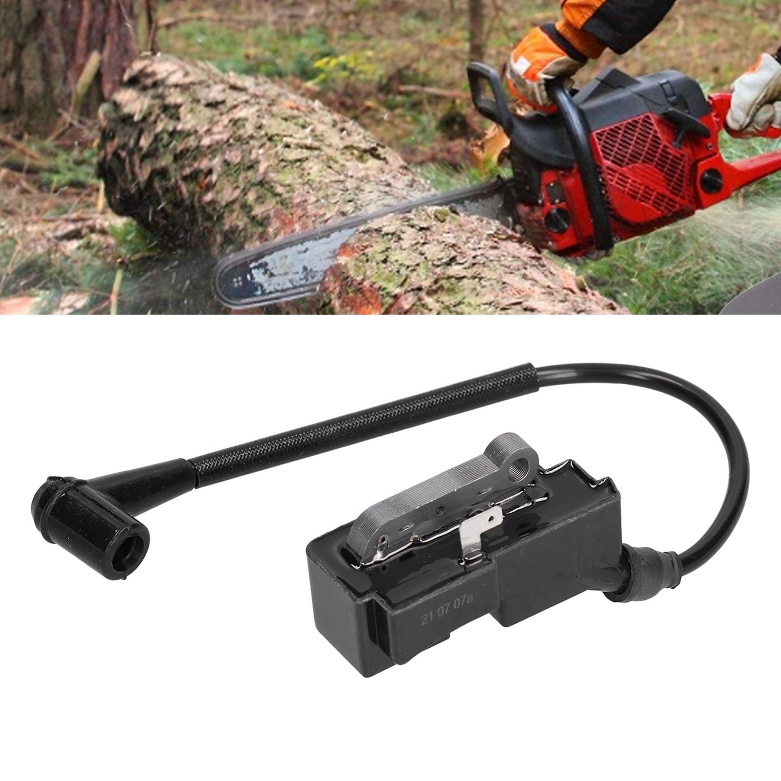 Chainsaw Ignition Coil Replacement Garden Tools Accessory for Husqvarna 340 345 350 353 357 385 390 544 04 75 02