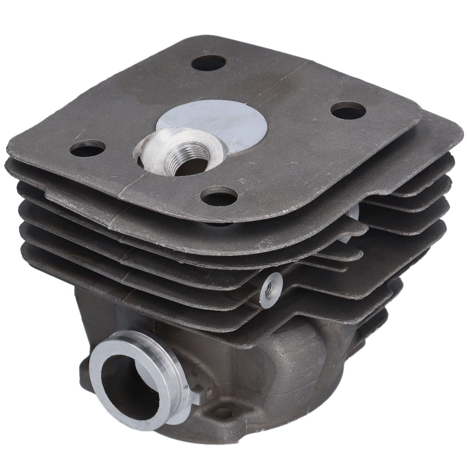 55MM Cylinder Piston Assembly with Spark Plug Pressure Reducing Valve for Husqvarna 385 390 for Jonsered 2186 2188Nikasil