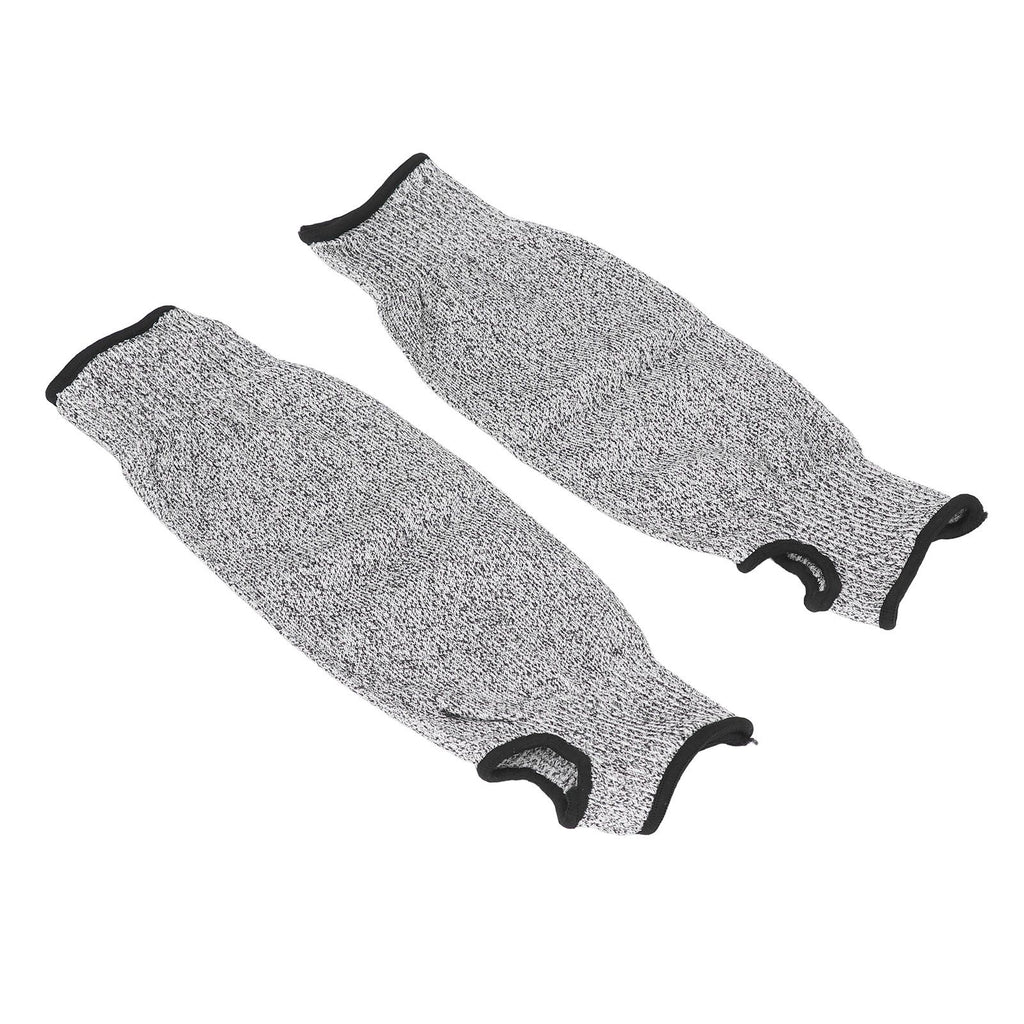 Cut Resistant Arm Sleeves HPPE Protective Safety Arm Guard for Gardening Wood Carving 36cm