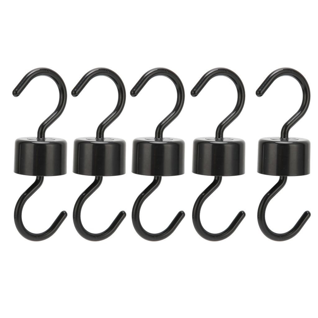 5Pcs Bird Feeder Hooks Black ABS Sturdy Easy Install Beautiful Ant Prevention Hooks for Garden