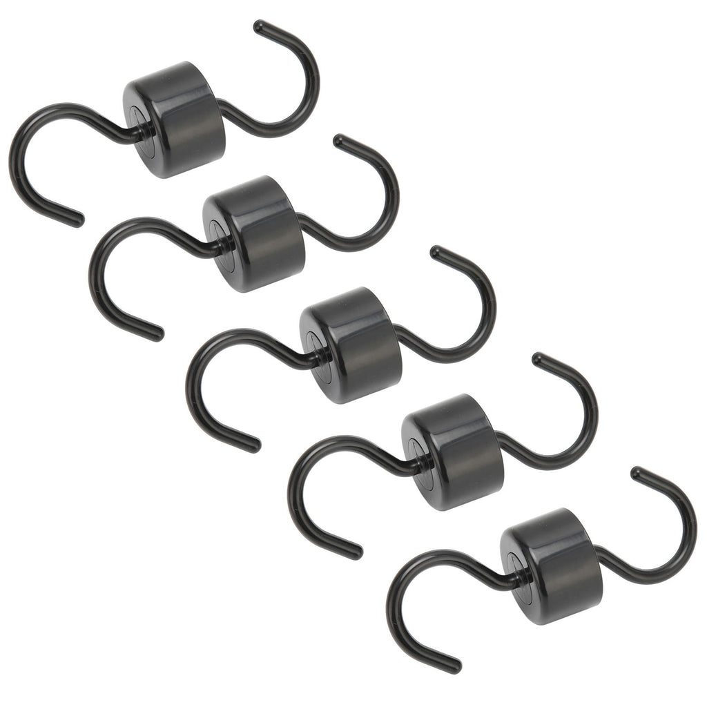 5Pcs Bird Feeder Hooks Black ABS Sturdy Easy Install Beautiful Ant Prevention Hooks for Garden