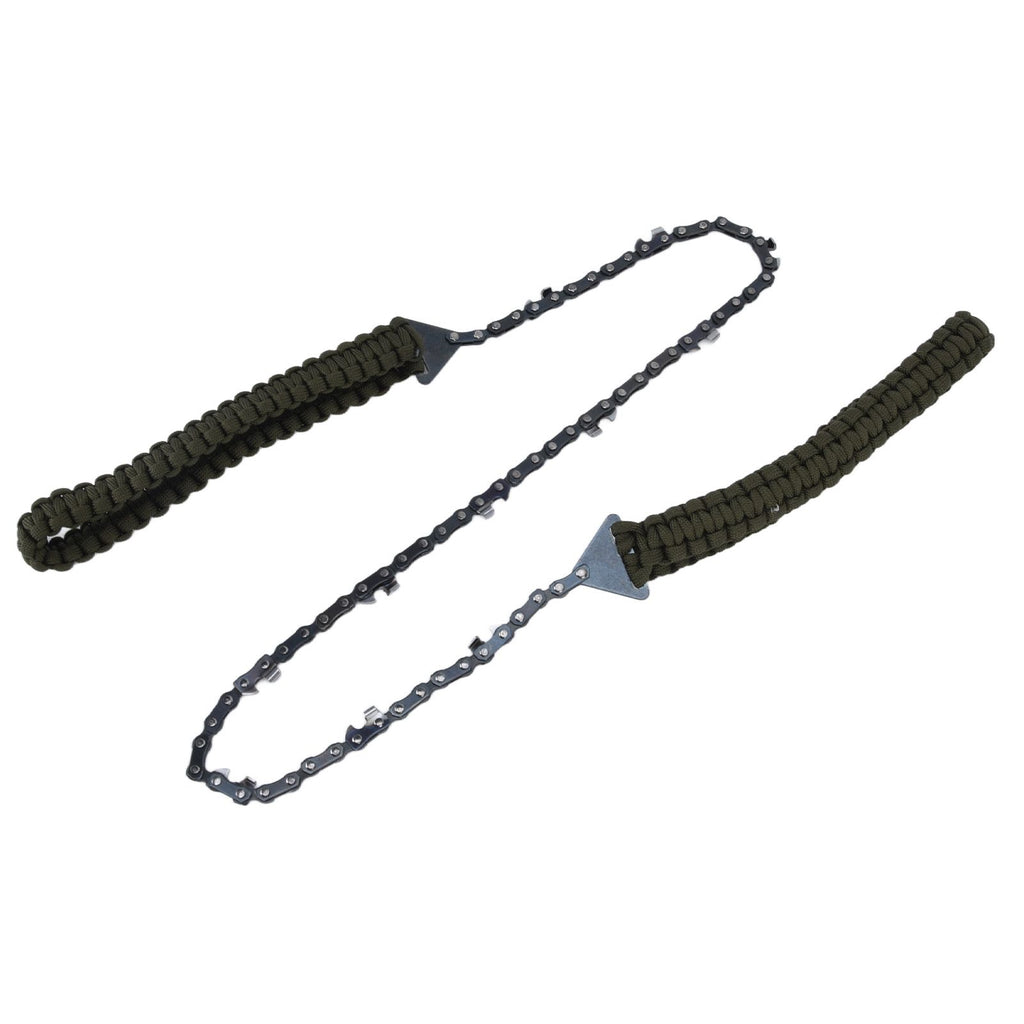 24in Pocket Chain Saw Outdoor Camping Hand Rope Chain Saw Portable Wood Cutting Pocket Chainsaw for Garden