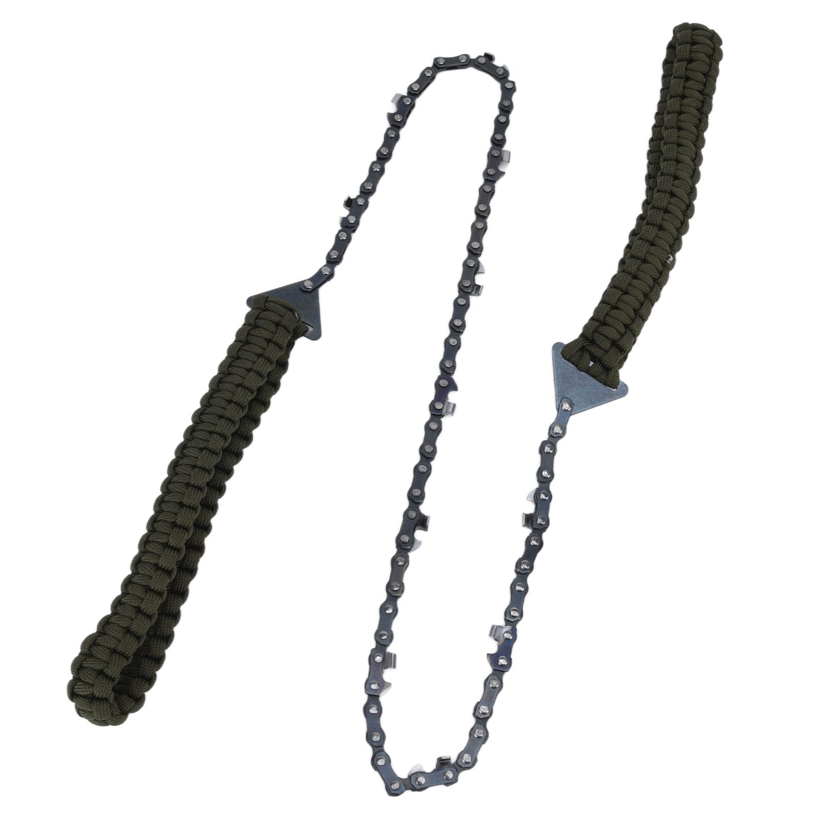 24in Pocket Chain Saw Outdoor Camping Hand Rope Chain Saw Portable Wood Cutting Pocket Chainsaw for Garden