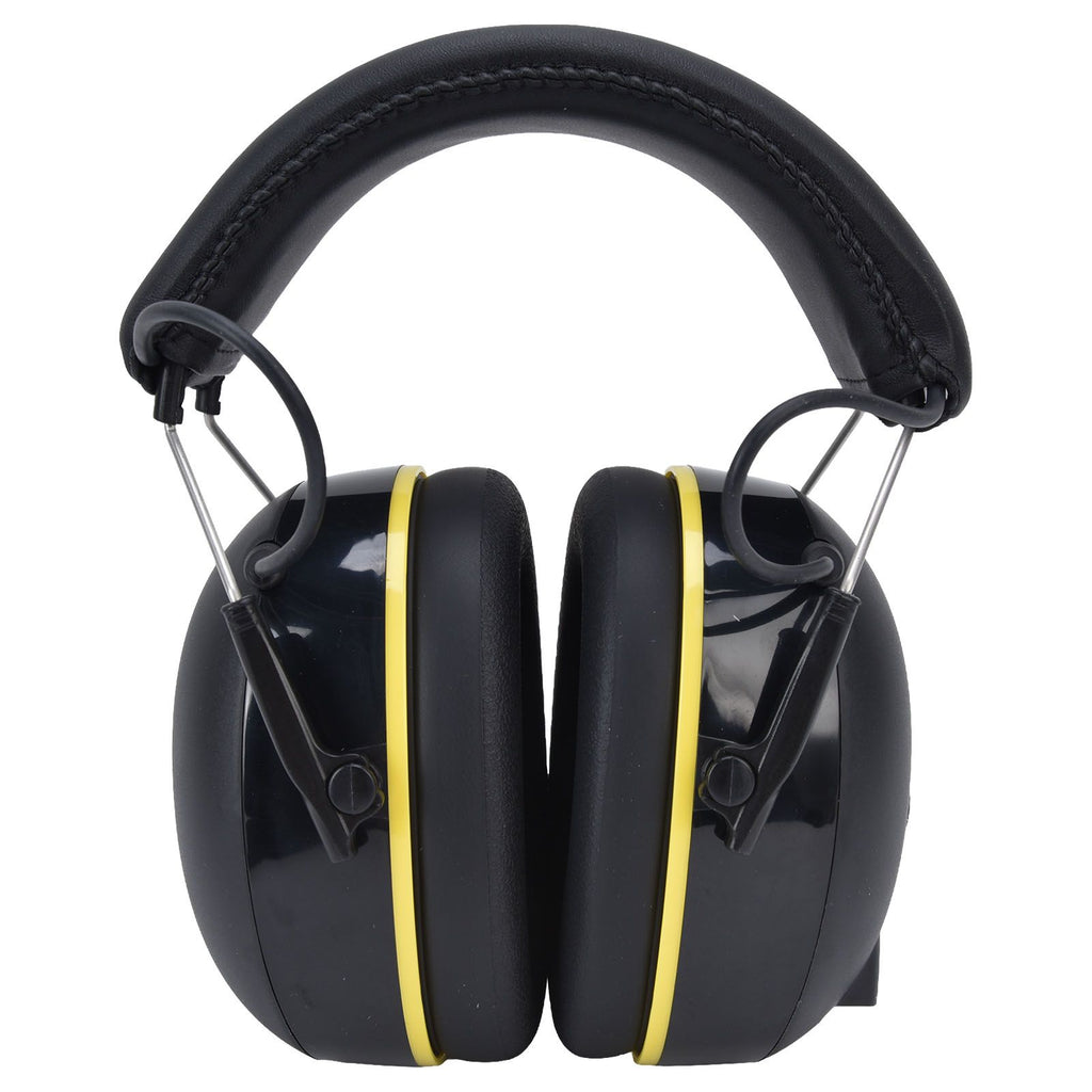 Hearing Protection Earmuffs 5V/1A Noise Canceling Multifunctional Ear Protection Earmuffs for Gardening Black