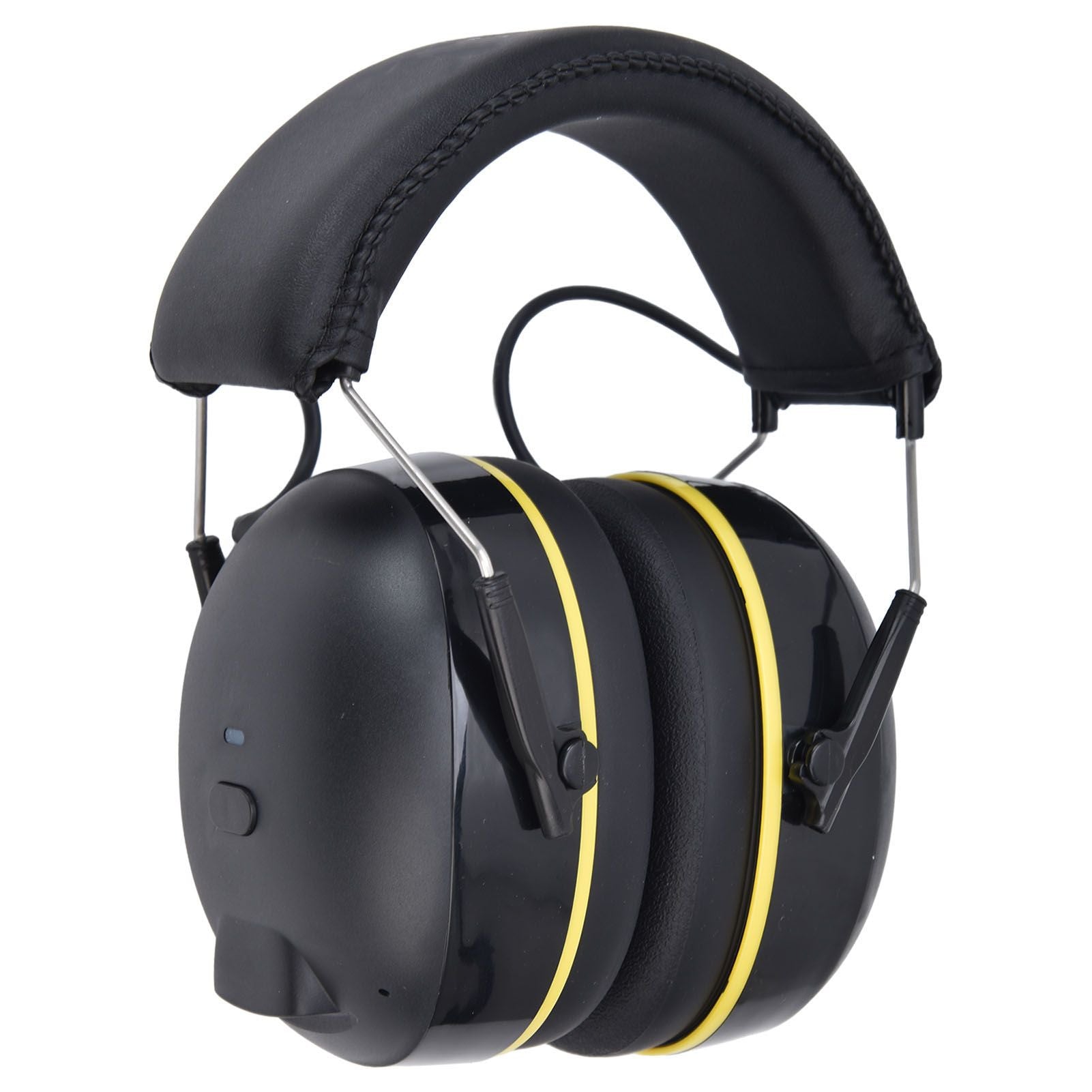 Hearing Protection Earmuffs 5V/1A Noise Canceling Multifunctional Ear Protection Earmuffs for Gardening Black