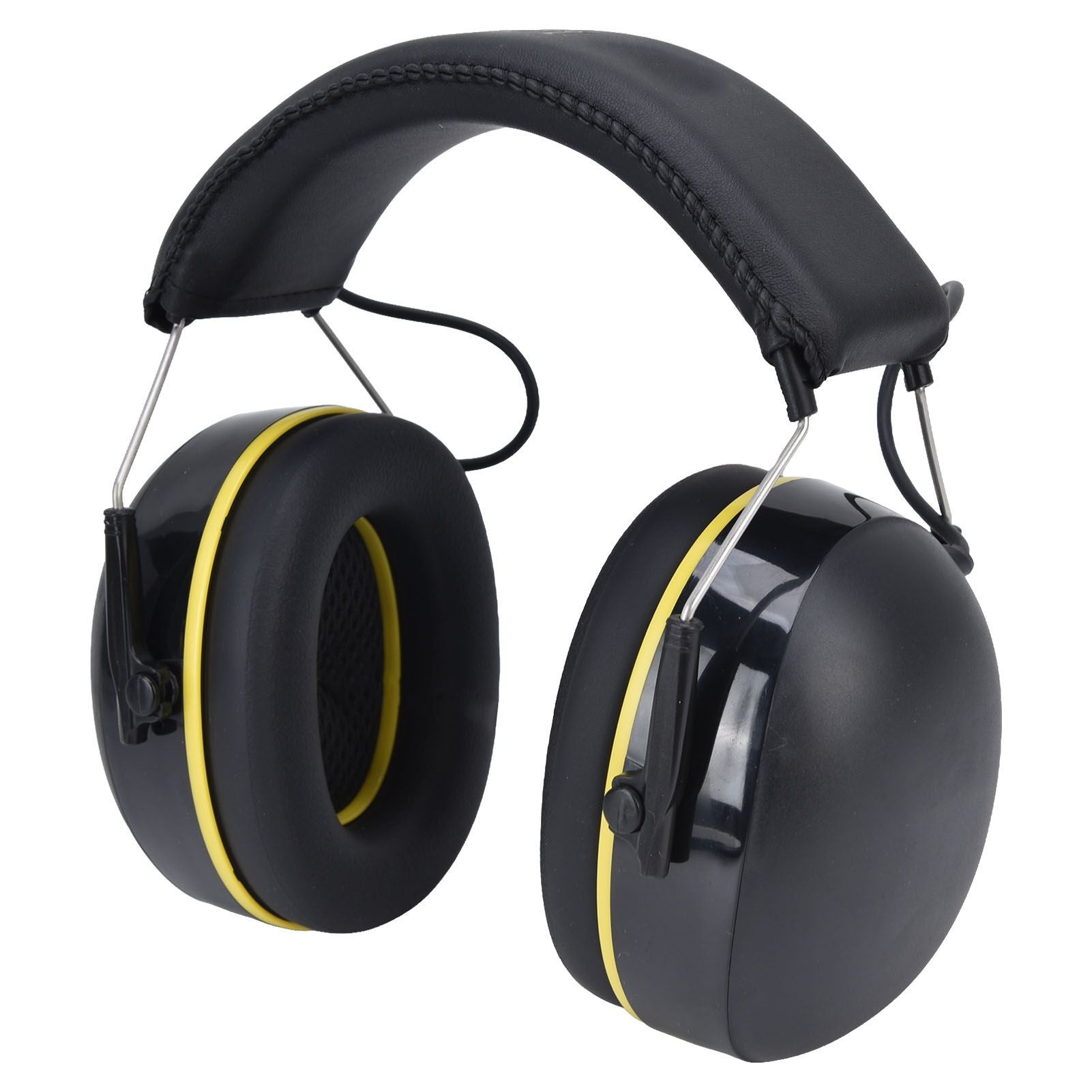Hearing Protection Earmuffs 5V/1A Noise Canceling Multifunctional Ear Protection Earmuffs for Gardening Black