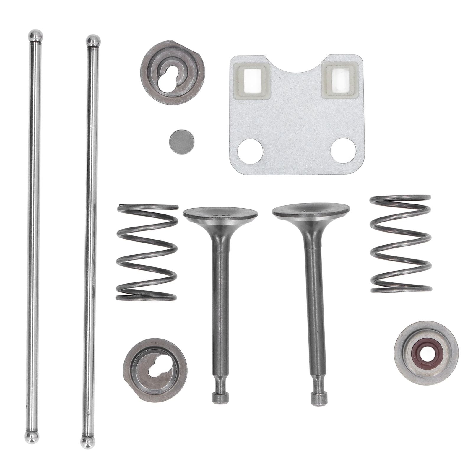 Valve Plate Protection Cover Valve Spring Set Lawn Mower Accessories 14791‑ZE1‑010 for GX160 GX200 5.5HP 6.5HP Engine