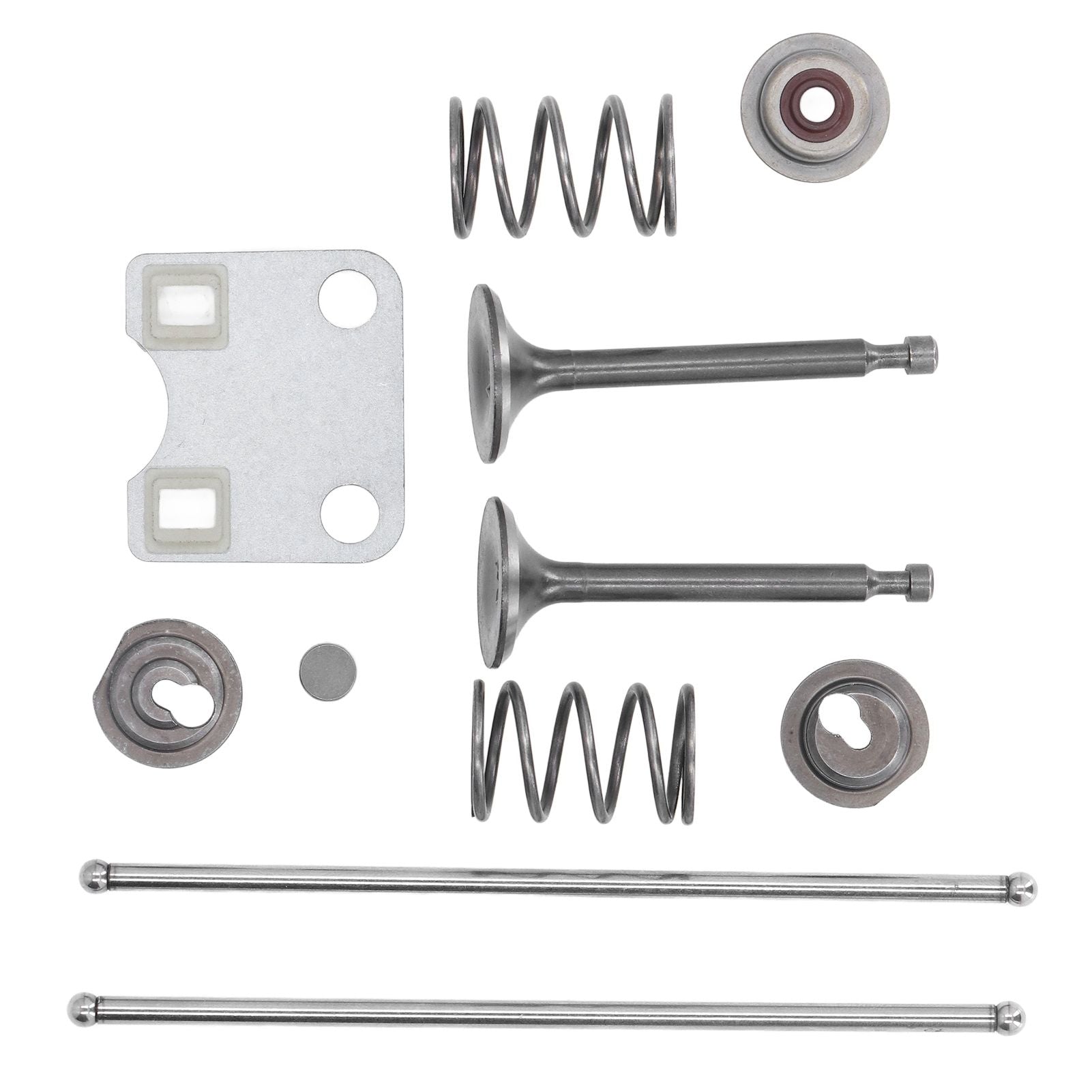Valve Plate Protection Cover Valve Spring Set Lawn Mower Accessories 14791‑ZE1‑010 for GX160 GX200 5.5HP 6.5HP Engine