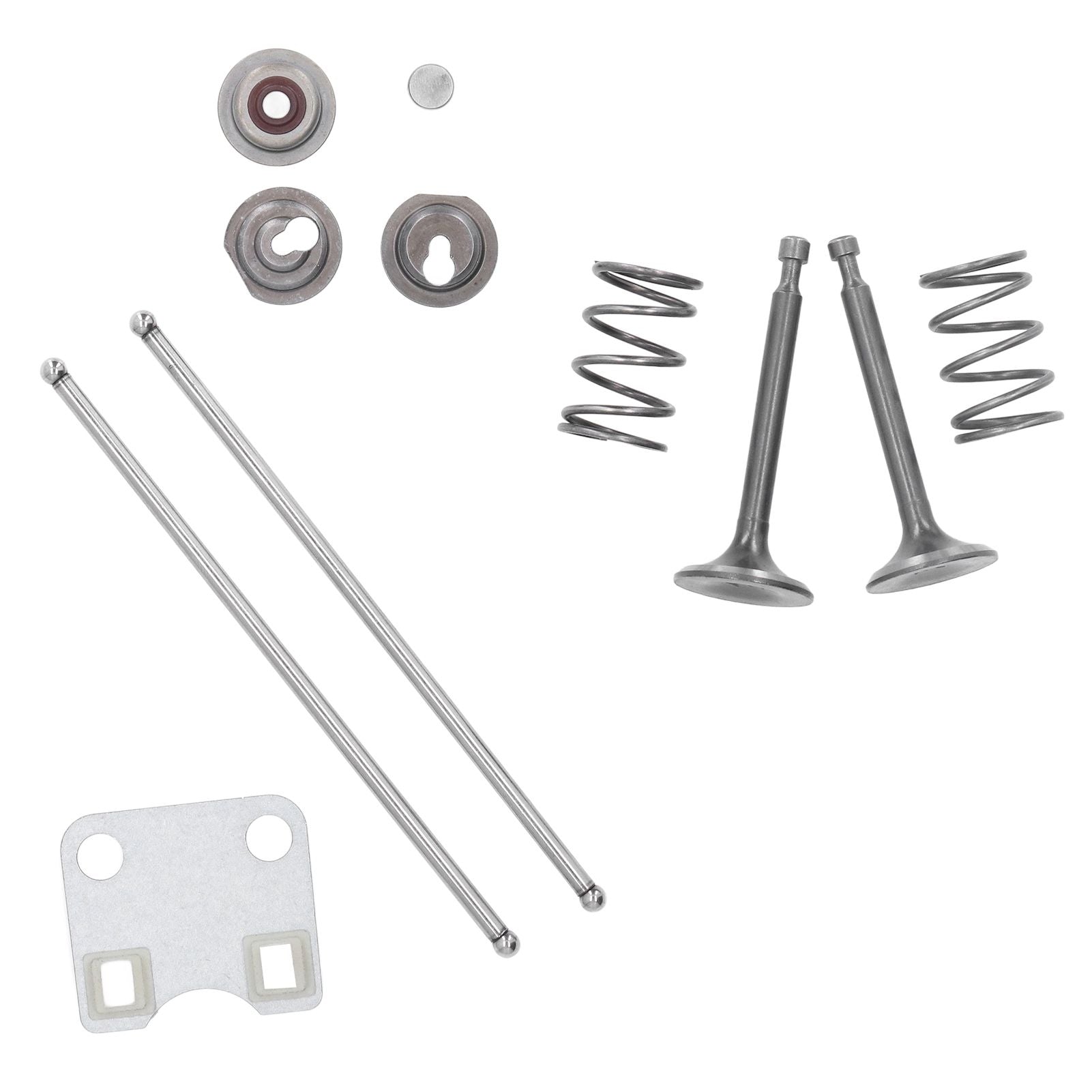Valve Plate Protection Cover Valve Spring Set Lawn Mower Accessories 14791‑ZE1‑010 for GX160 GX200 5.5HP 6.5HP Engine