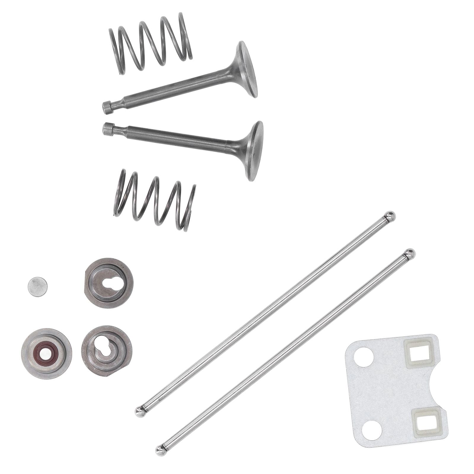 Valve Plate Protection Cover Valve Spring Set Lawn Mower Accessories 14791‑ZE1‑010 for GX160 GX200 5.5HP 6.5HP Engine