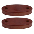 2pcs Wooden Tent Rope Buckle 8mm Windproof Rope Buckle Rope Adjustment Accessories for Camping
