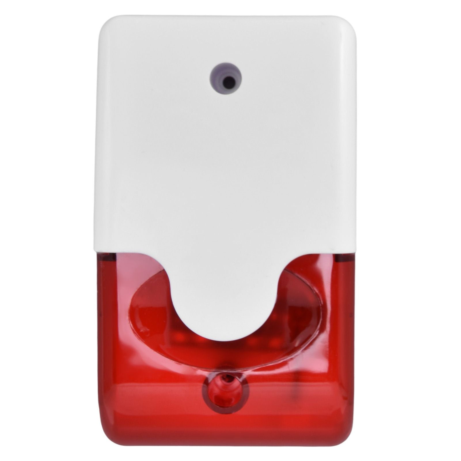 Mini Strobe Siren Wired Alarm Strobe Flashing Light Horn Flash Sound Siren for Home Security Alarm System DC12V