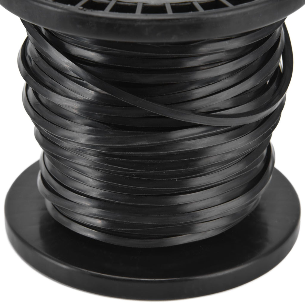 3.3mm String Trimmer Line High Cutting Efficiency Low Noise Quadrate Black Trimmer Line for Most Lawn Mowers Farm 30m