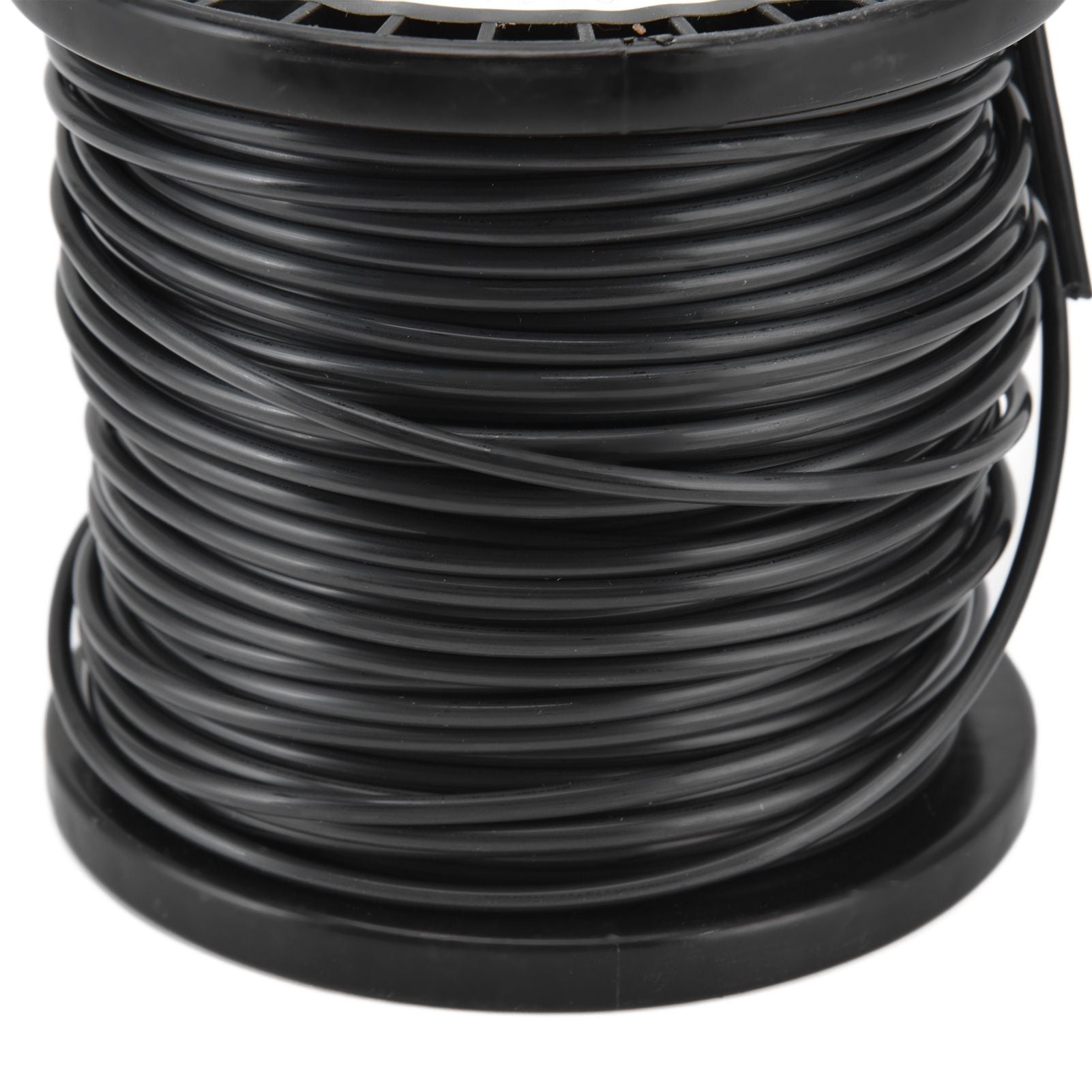 3.3mm String Trimmer Line High Cutting Efficiency Low Noise Quadrate Black Trimmer Line for Most Lawn Mowers Farm 50m
