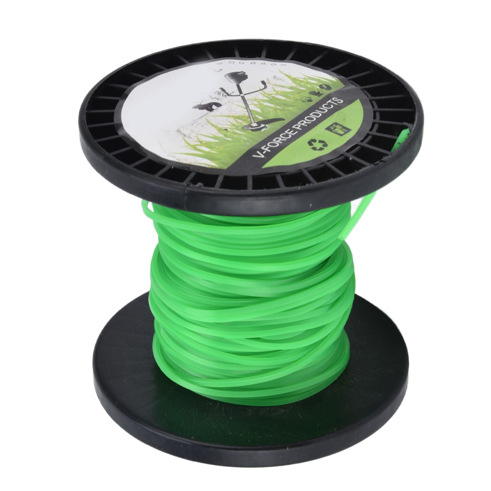 String Trimmer Line String Trimmer Line 2.0mm Trimmer Line for String Trimmer Weed Trimmer Green 30m / 98.4ft