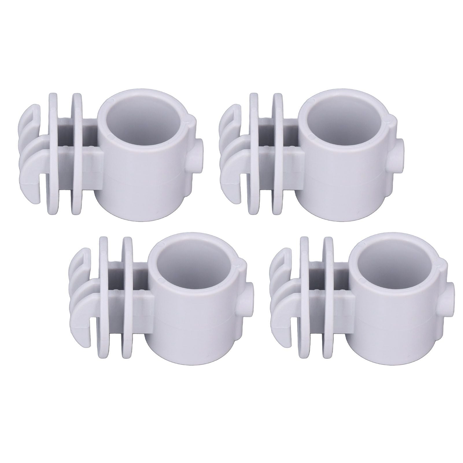 50 Pcs/set 2.1CM Insulator Screws Pulse Grid System Accessories for Electronic Fence Bearing Rod Gray
