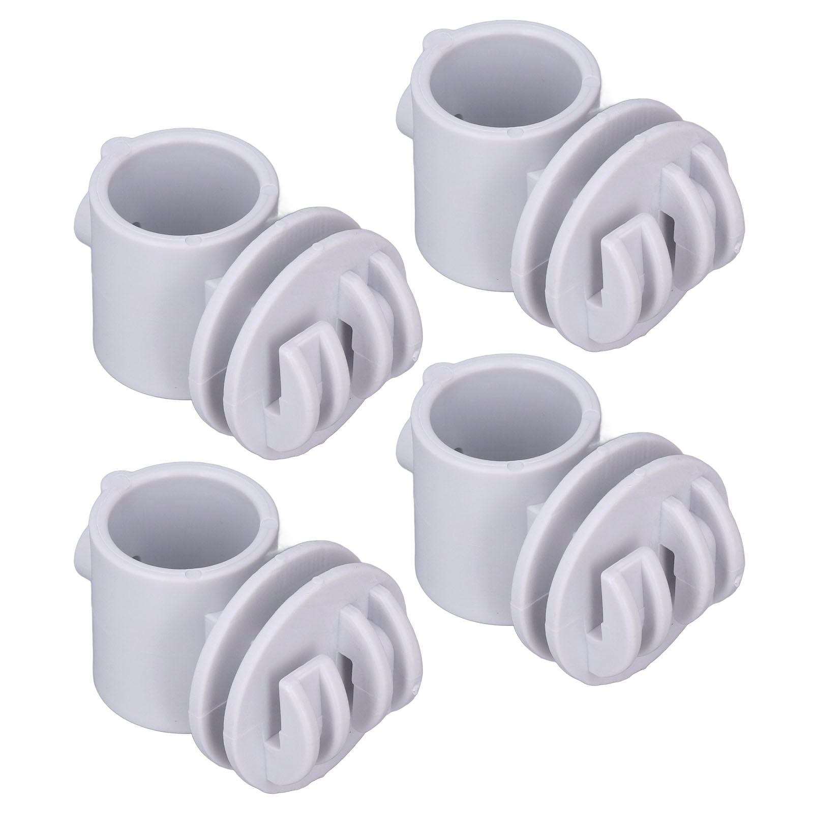 50 Pcs/set 2.1CM Insulator Screws Pulse Grid System Accessories for Electronic Fence Bearing Rod Gray