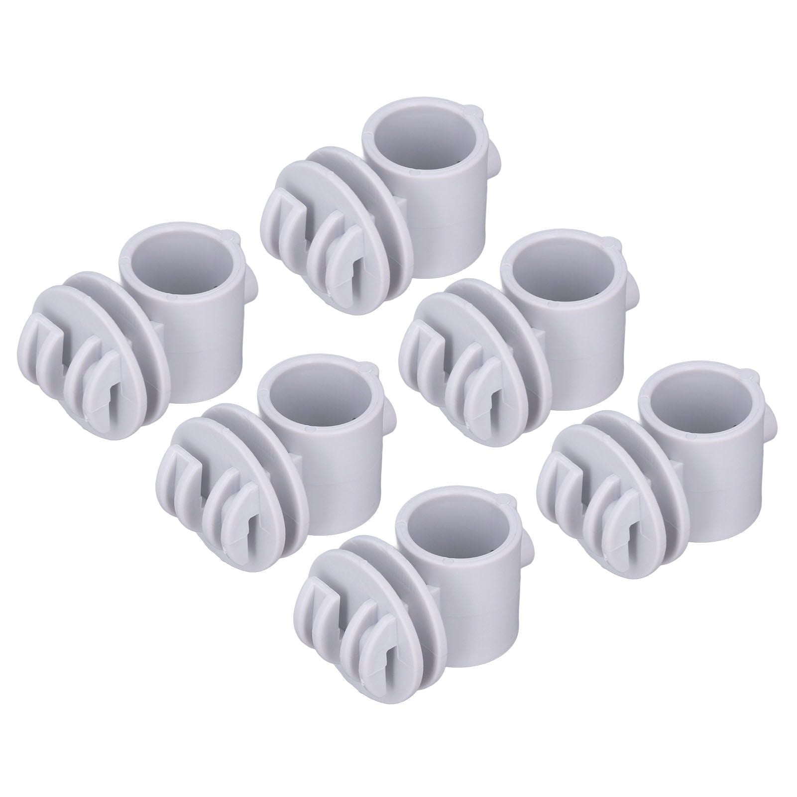 50 Pcs/set 2.1CM Insulator Screws Pulse Grid System Accessories for Electronic Fence Bearing Rod Gray
