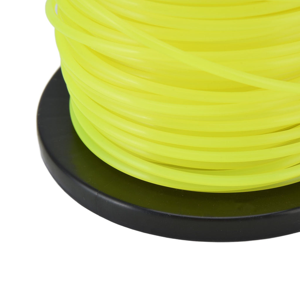 String Trimmer Line 3.0mm Round Yellow Trimmer Line Professional Weedeater Line for Most Lawn Mowers for Heavy Cutting 70m/229.7ft