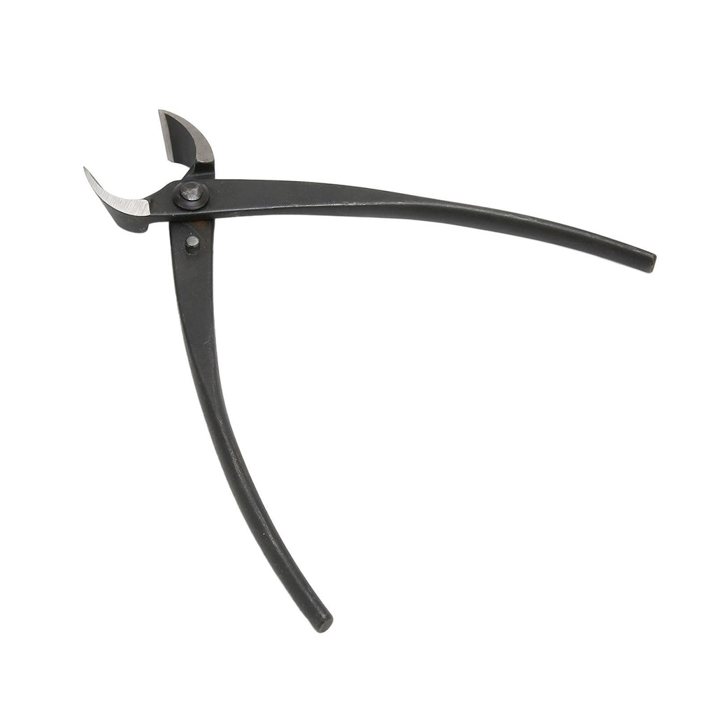 200mm/7.9in Concave Branch Cutter High Strength Manganese Steel Diagonal Pliers Black