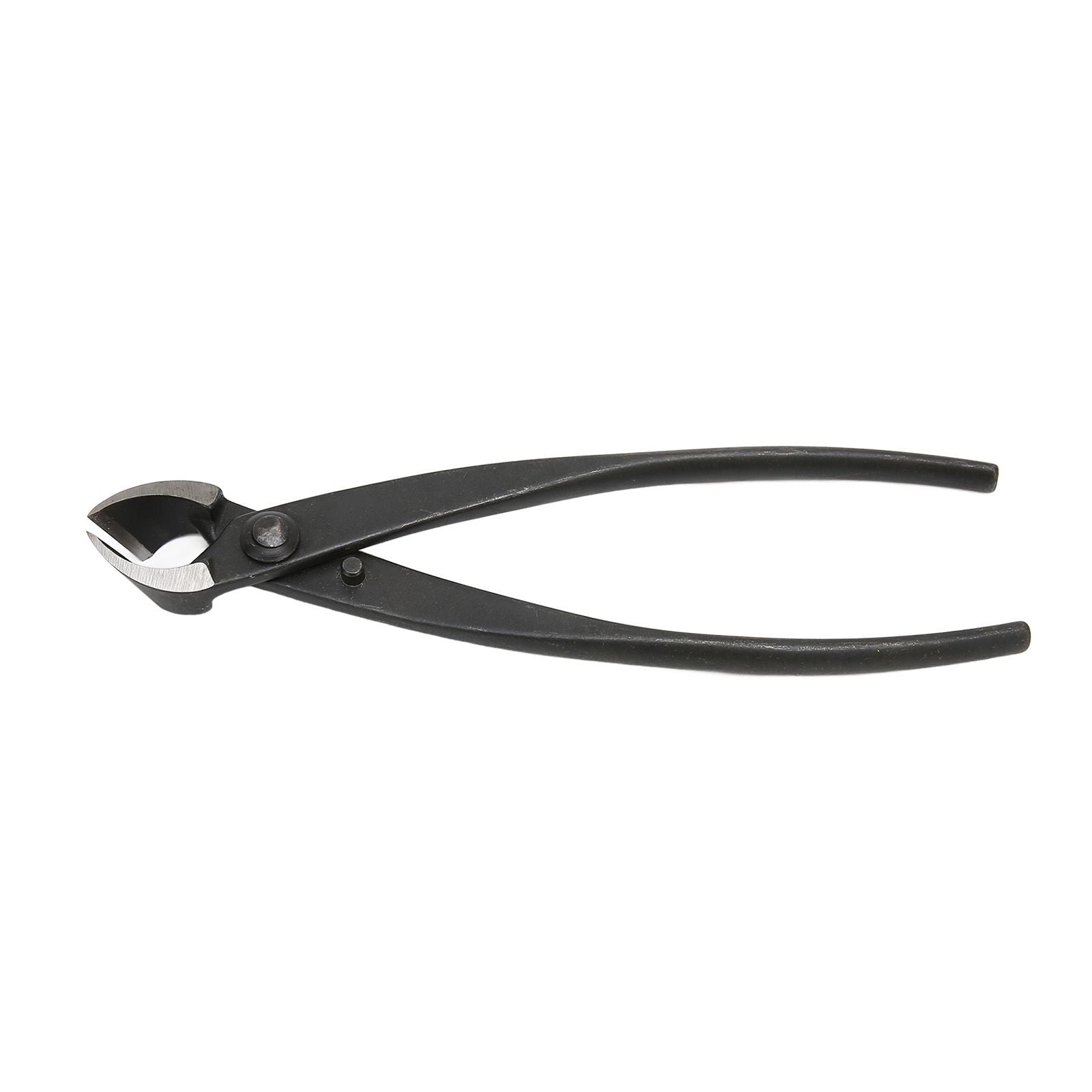 200mm/7.9in Concave Branch Cutter High Strength Manganese Steel Diagonal Pliers Black